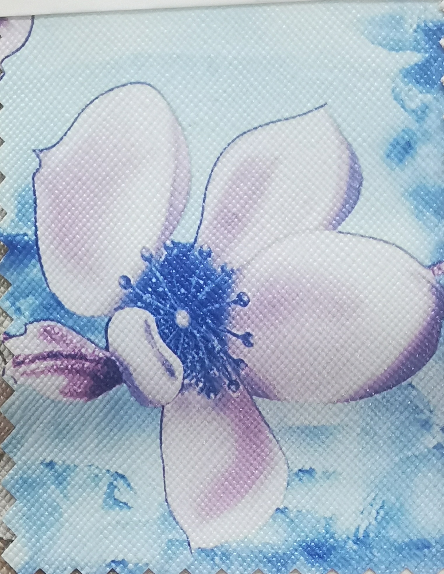 National Trend Series 600DPU Digital Printing PU eco-friendly Oxford fabric Digital Printing Custom Processing Printing Flowers 004 Specification image