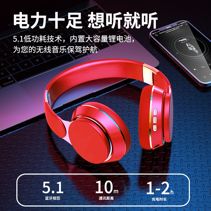 厂家直销头戴式插线带麦线控通话耳机外贸热销耳机 大耳机3543563