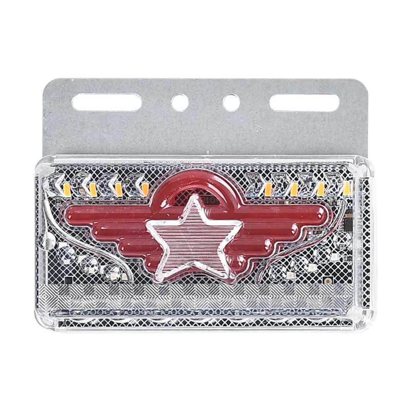 24VLED five-star ground side light, truck side light, truck side light, truck bus, passenger car driving turn side light Application Scenario