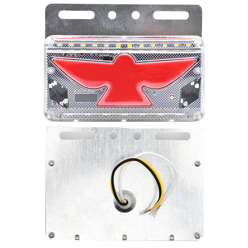 24V general-purpose LED Jixiangyan side light signal light for trucks, truck side light, and truck side light from the original manufacturer Specification drawing