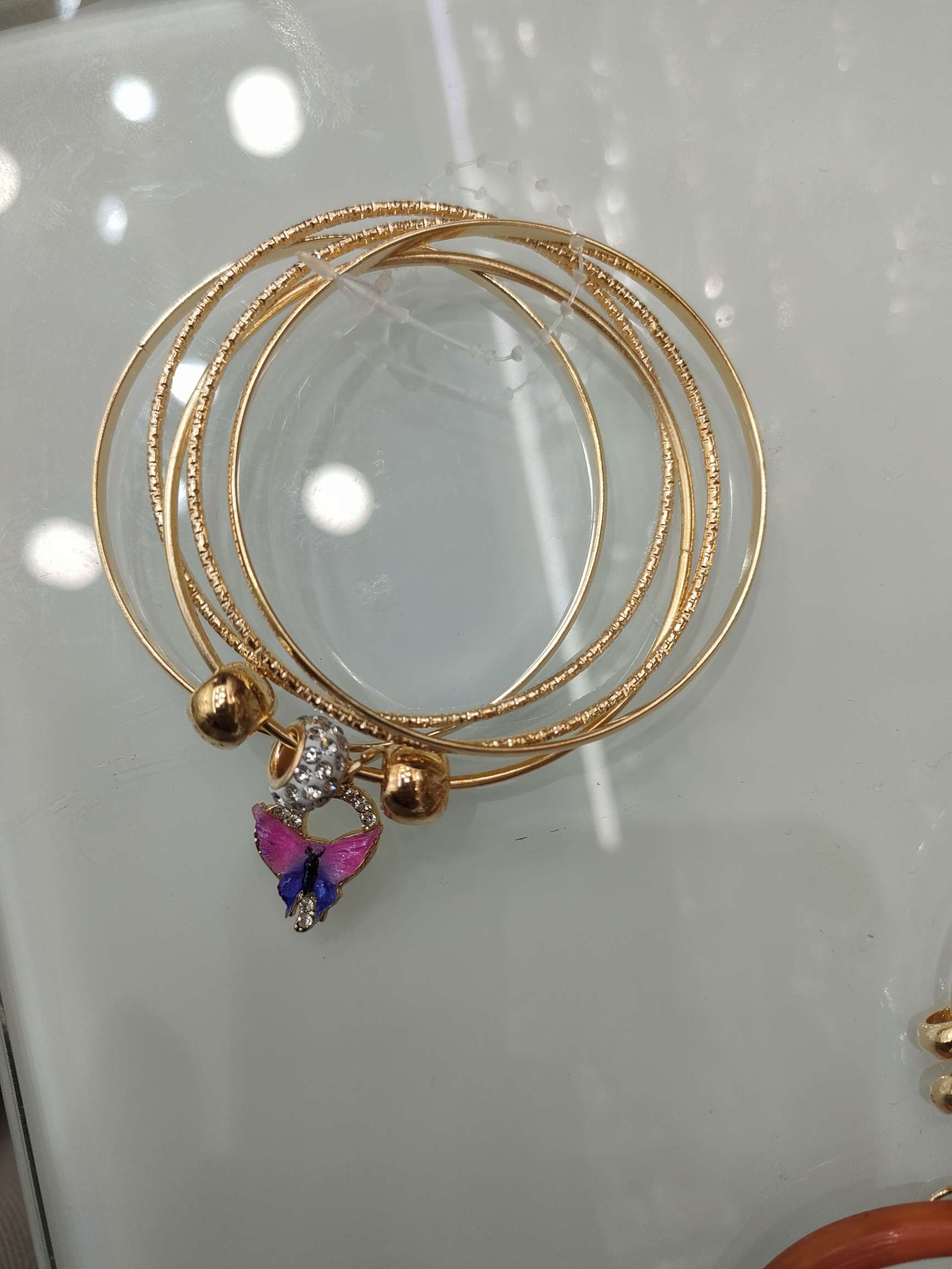 珍珠手镯沙金叮当镯 玉镯手饰品精选 优雅手镯系列 时尚女士首饰礼物