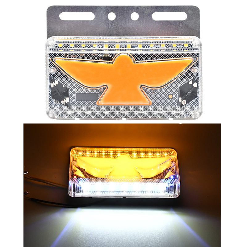 24V general-purpose LED Jixiangyan side light signal light for trucks, truck side light, and truck side light from the original manufacturer Item Picture