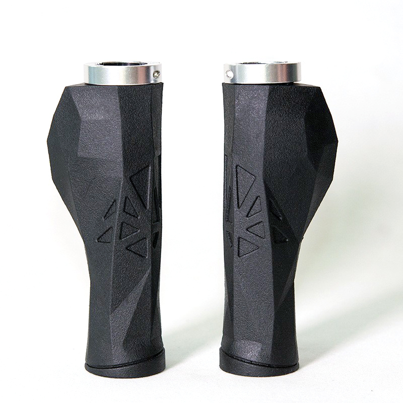 Z-065a bicycle handlebar cover, mountain bike handlebar cover, single-sided lock handlebar cover, rubber handlebar cover, single-sided lock, bicycle handlebar handle, cycling equipment Application Scenario