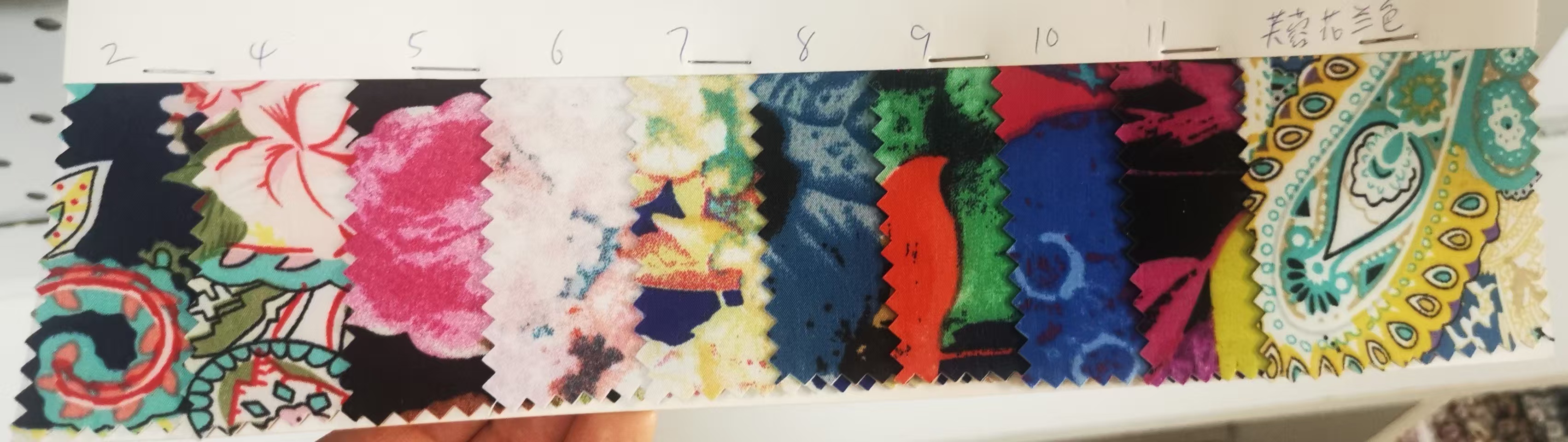 国潮系列工厂直销现货pu人造革环保芙蓉花色系