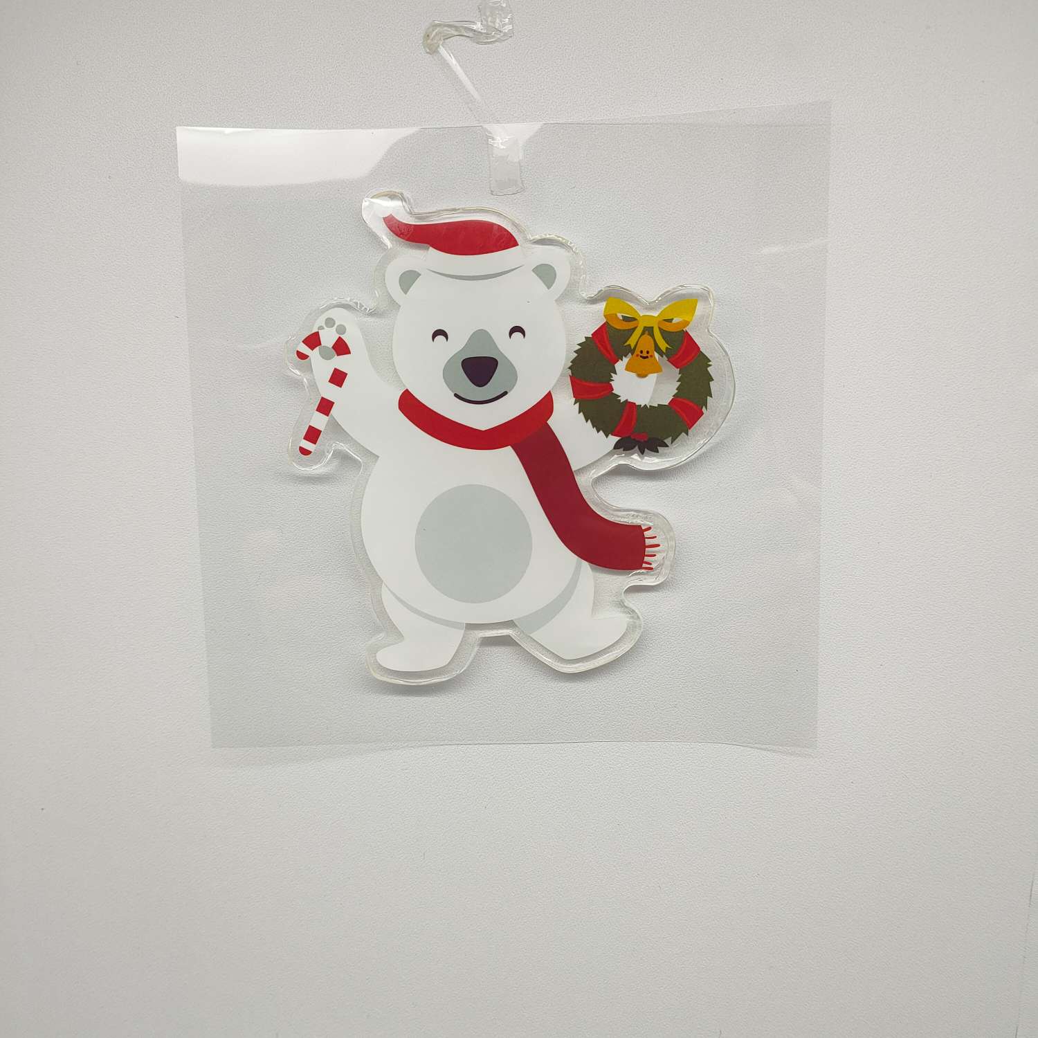 创意礼品工艺品圣诞款果冻贴小贴纸墙贴透明高级静电贴 独特设计精美装饰详情图6