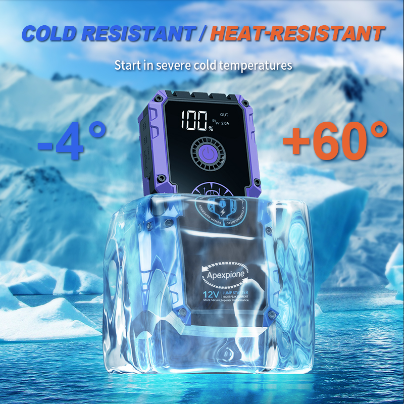 汽车应急启动电源充气泵一体机12v车载紧急搭电宝车辆用打火神器详情4