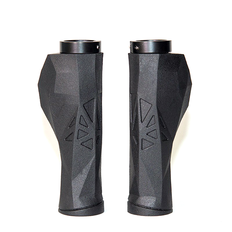Z-065a bicycle handlebar cover, mountain bike handlebar cover, single-sided lock handlebar cover, rubber handlebar cover, single-sided lock, bicycle handlebar handle, cycling equipment details Picture