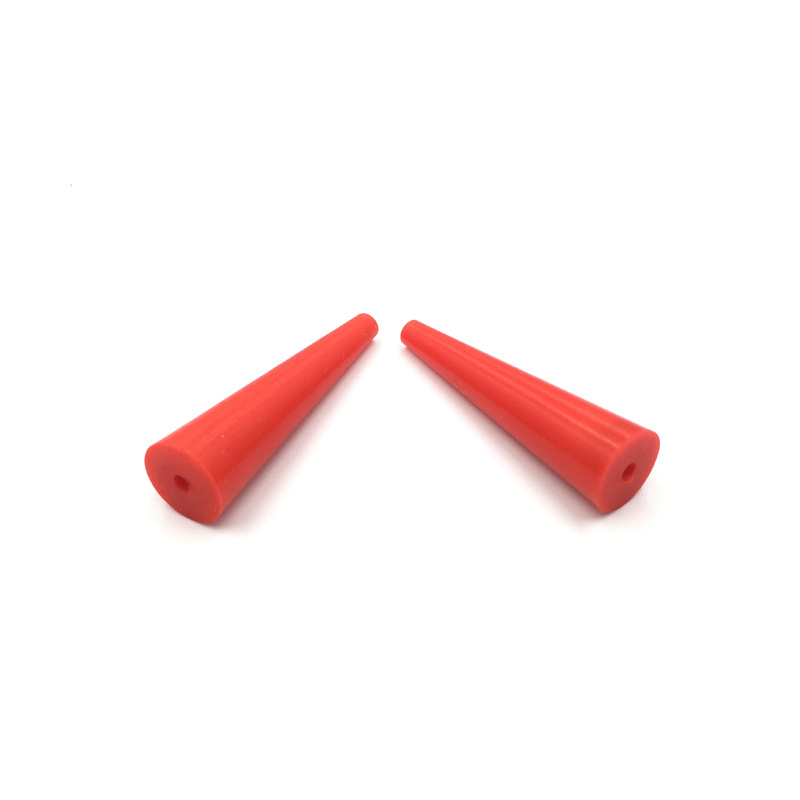 定制孔用密封橡胶密封塞空心锥形硅胶件绝缘护套防水护套束护套