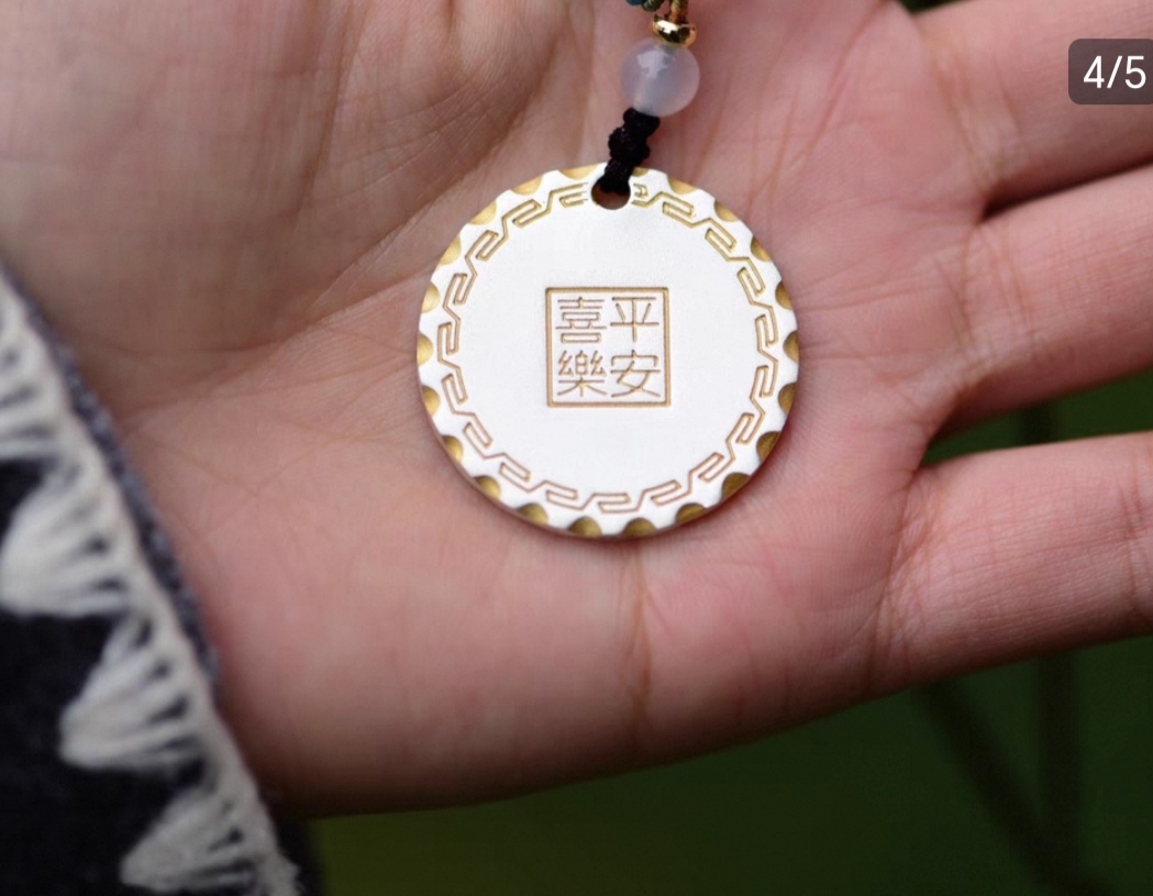 内外贸专供，五路财神项链，吊坠挂件，平安扣复古项链，独特设计，潮流时尚饰品银饰