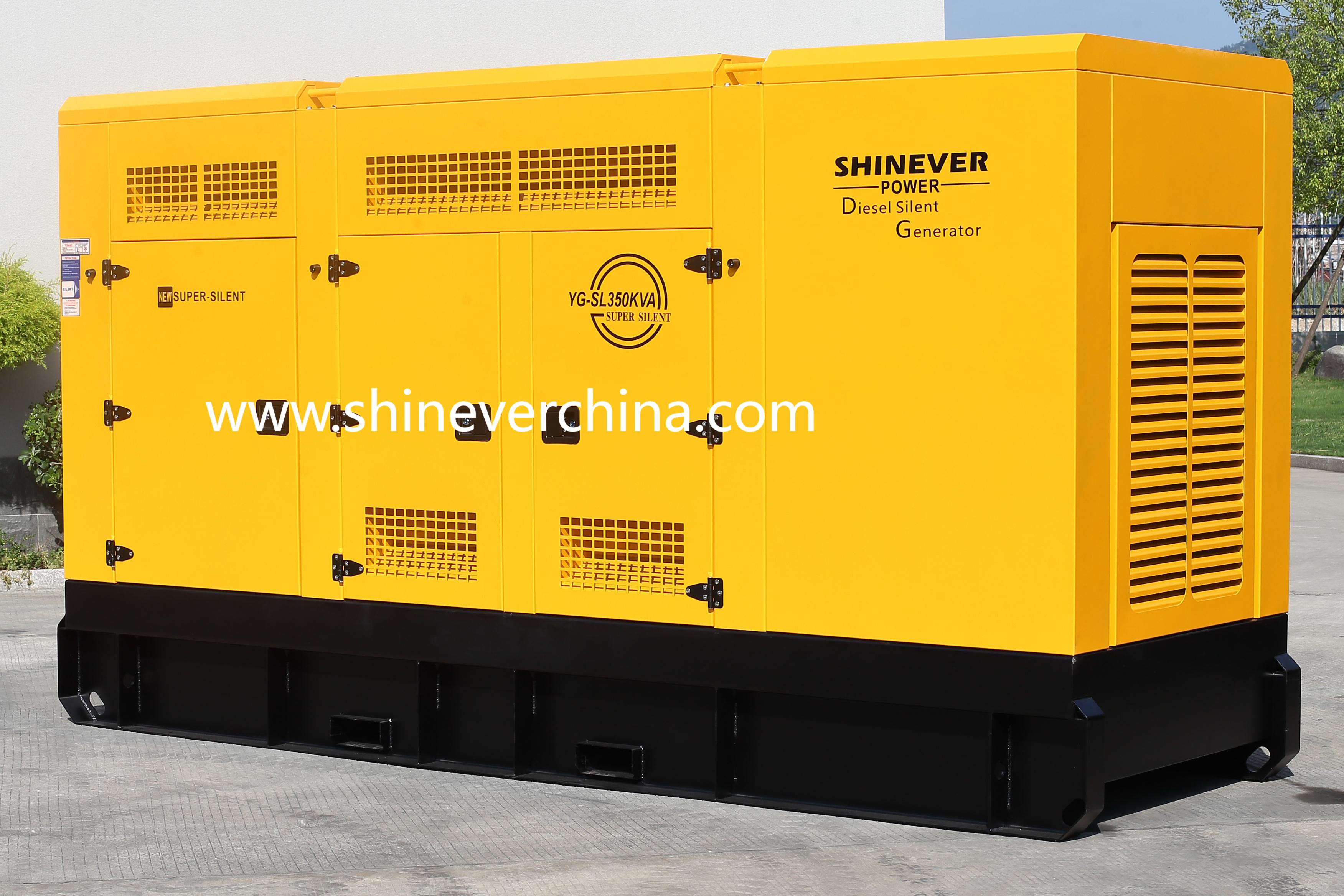 Shinever 350KVA 柴油发电机组 全铜无刷发电机 备用电源 潍柴动力柴油发电机组详情5