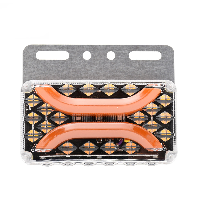 Factory direct sales of 24VLED general truck lights for trucks, truck side lights, and flowing flashing side lights Application Scenario
