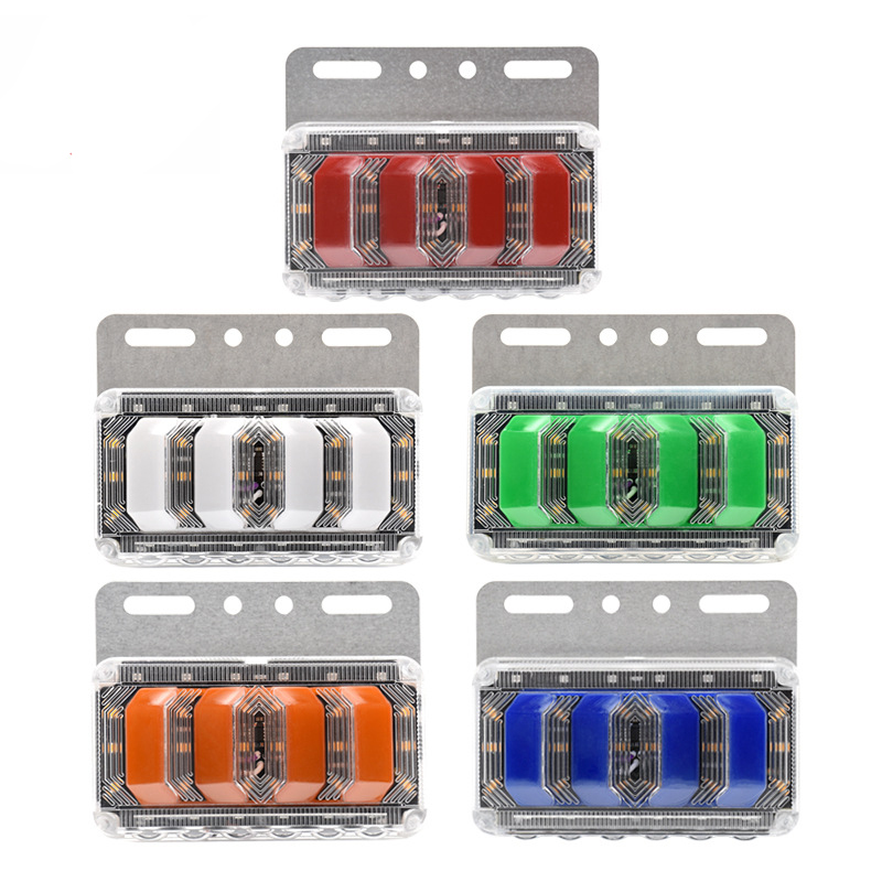 The manufacturer supplies new 24VLED truck side lights, van side lights, flowing flashing lights, semi-trailer waist lights and turn signals full figure