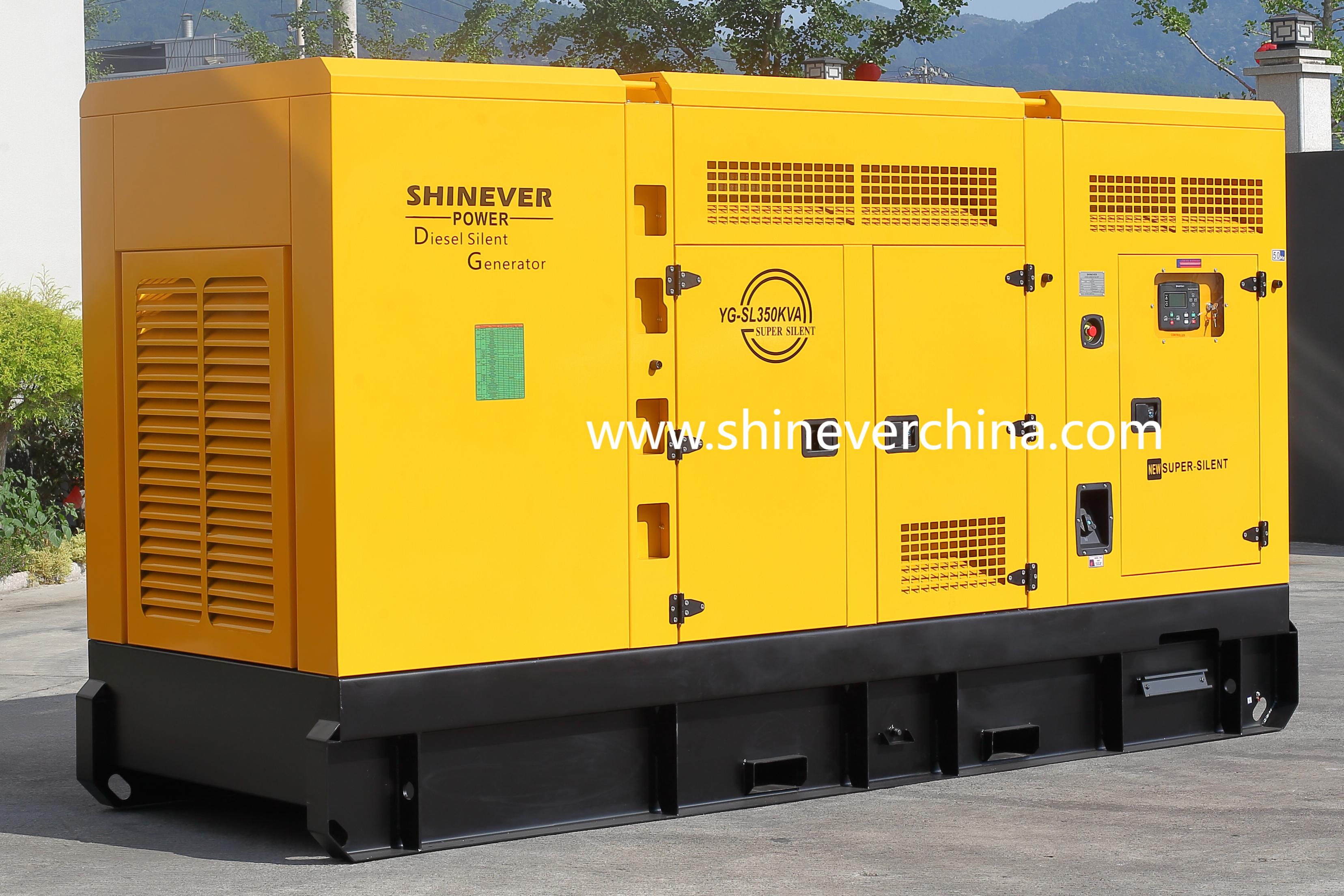 Shinever 350KVA 柴油发电机组 全铜无刷发电机 备用电源 潍柴动力柴油发电机组详情6