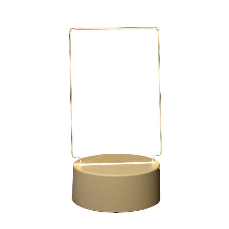 Factory wholesale message boards, night lights, USB charging, handwritten notes, memorandums, acrylic 3D night lights, handwriting boards, children's LCD handwriting boards Item Picture
