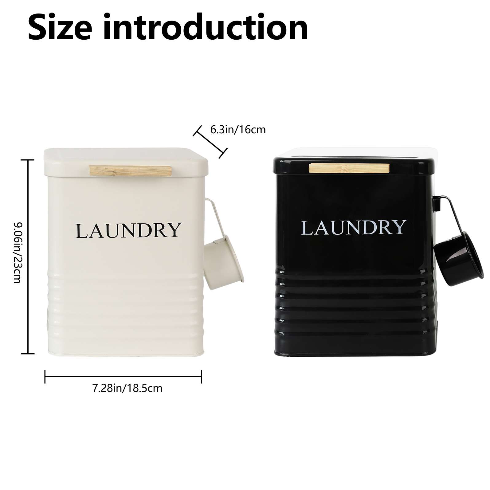 Daily Necessities Organizing Tools, Galvanized Iron Laundry Detergent Bucket, Storage And Organizing Box, Storage Bottom Hanging Basket, Practical Household Small Items, Storage Magic Tool, Iron Can, Best-Selling In South Africa And South America undefined