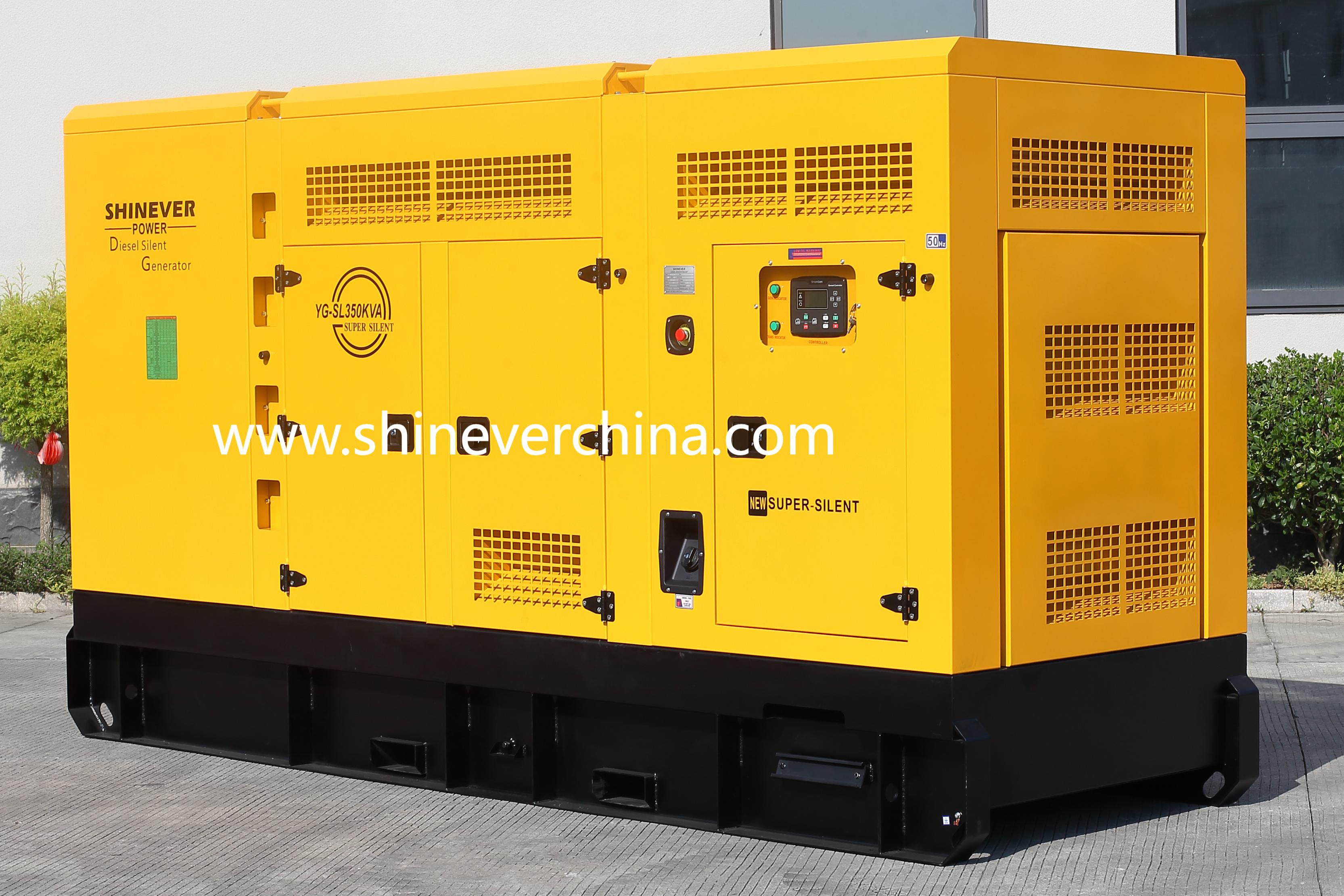 Shinever 350KVA 柴油发电机组 全铜无刷发电机 备用电源 潍柴动力柴油发电机组详情8