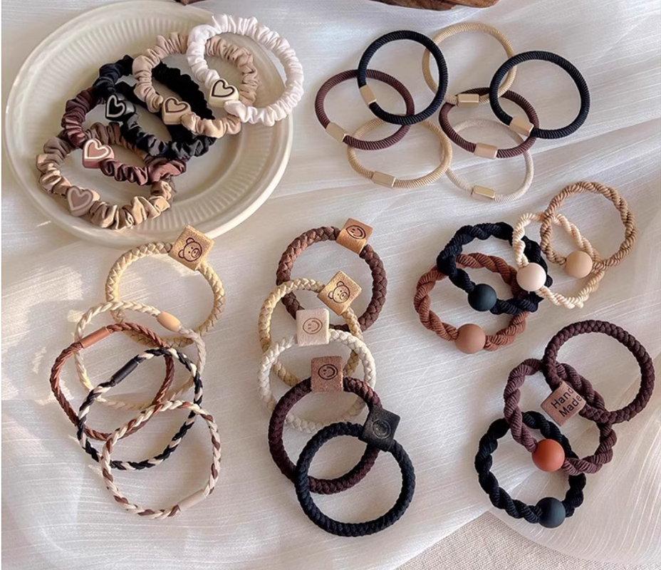 韩版女士发绳 新款流行女生发绳 可爱小女生发饰