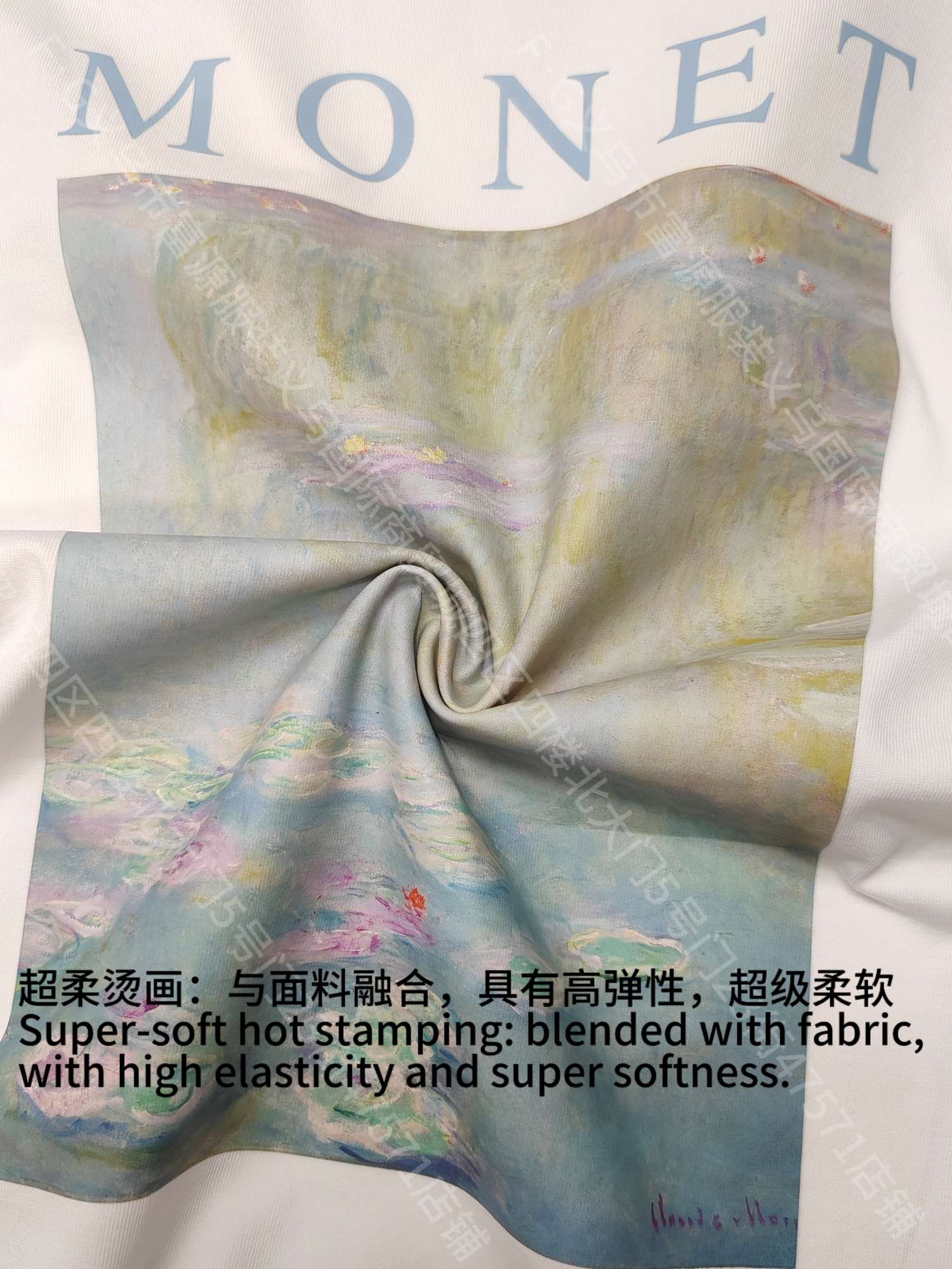 Customized production of cross-border T-shirts, polo short-sleeved shirts, logo heat transfer embroidery, work clothes and school uniforms. Clear logo patterns, bright colors, no color fading after washing, elastic and environmentally friendly heat transfer detail image 7