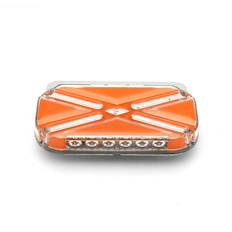 New 24VLED truck side lights, truck side lights, flowing flashing vehicle anti-rear-end warning lights, and truck turn signals Application Scenario