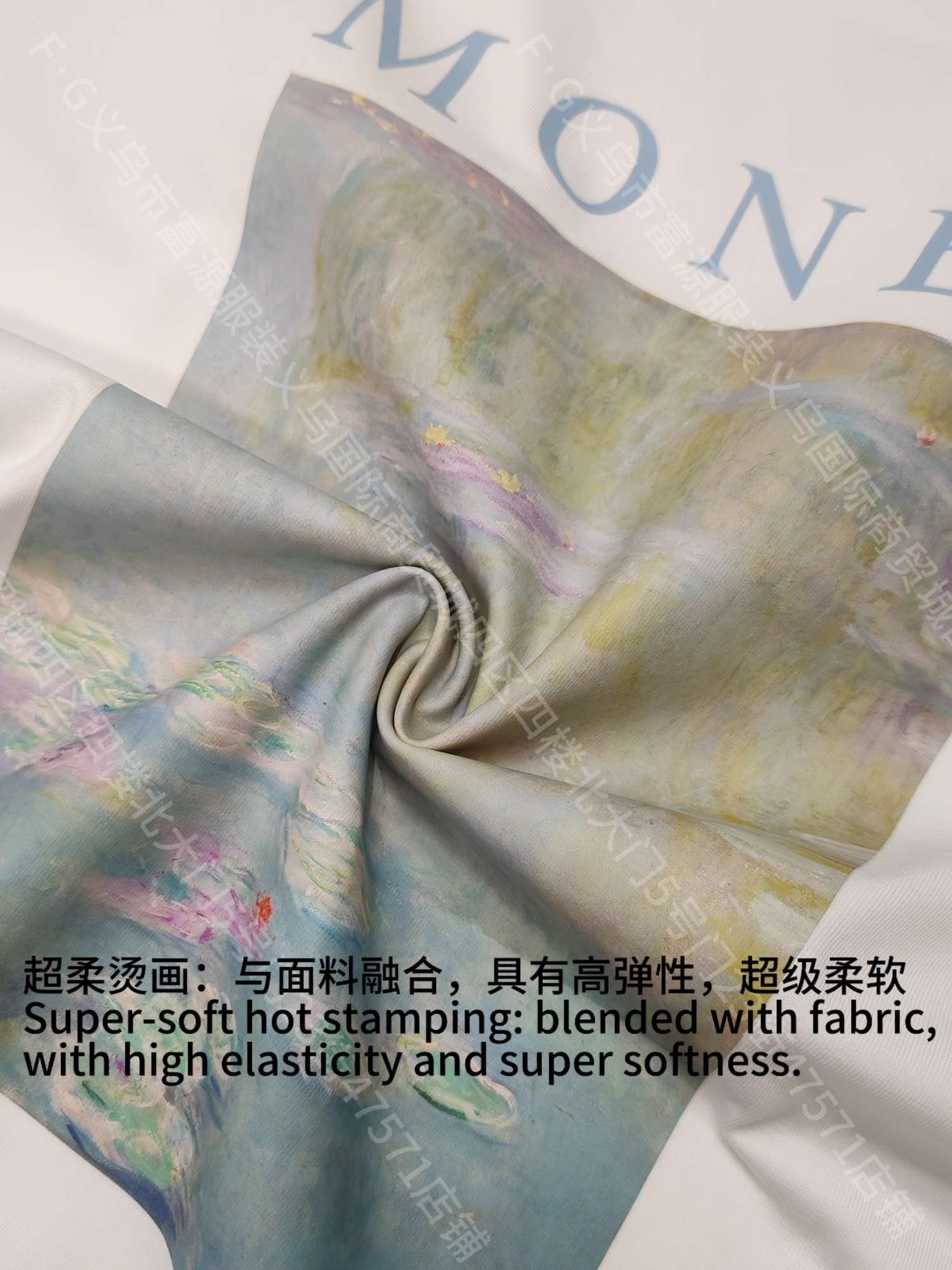 Customized production of cross-border T-shirts, polo short-sleeved shirts, logo heat transfer embroidery, work clothes and school uniforms. Clear logo patterns, bright colors, no color fading after washing, elastic and environmentally friendly heat transfer detail image 9