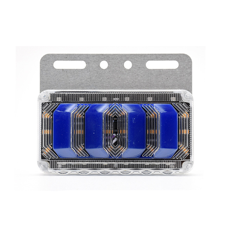 The manufacturer supplies new 24VLED truck side lights, van side lights, flowing flashing lights, semi-trailer waist lights and turn signals Item Picture