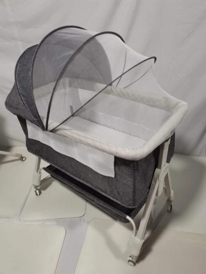 Baby rocker, spliced rocker, height-adjustable baby bed detail image 8