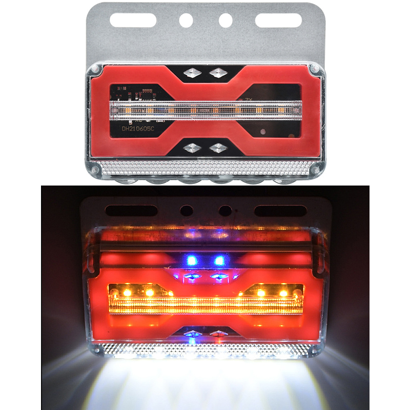 24VLED flow side light for general trucks, truck side light, truck side light, width indicator light factory direct sales Application Scenario
