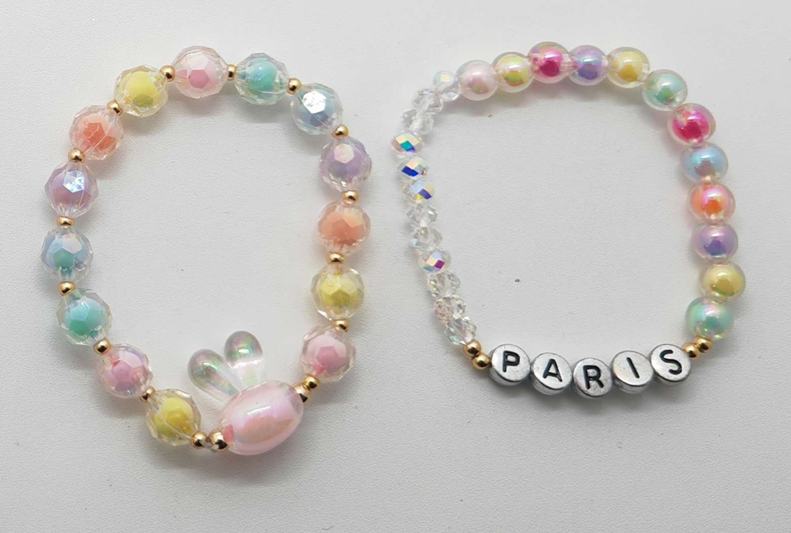 最新欧洲法国流行水晶混搭风情侣手链，适合各个年龄段爱美时尚女性佩戴，馈赠友人佳品。