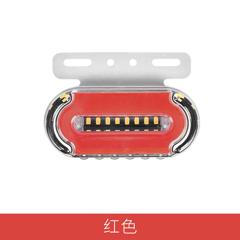 24V general LED truck body lights, truck width indicator lights, light guide flow side lights, contour side lights, factory direct sales Application Scenario
