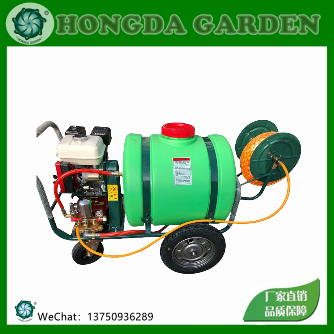 160-liter L hand-pushed sprayer 30, 60 type agricultural high-pressure sprayer, garden atomization, fruit tree 15126HONGDA Garden