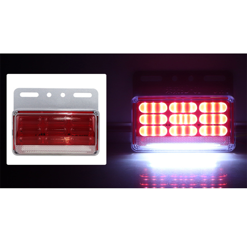 24v ultra-bright cob truck, 9D side light, ground light, waterproof trailer, side light, turn indication width, trailer, bus waist light Application Scenario