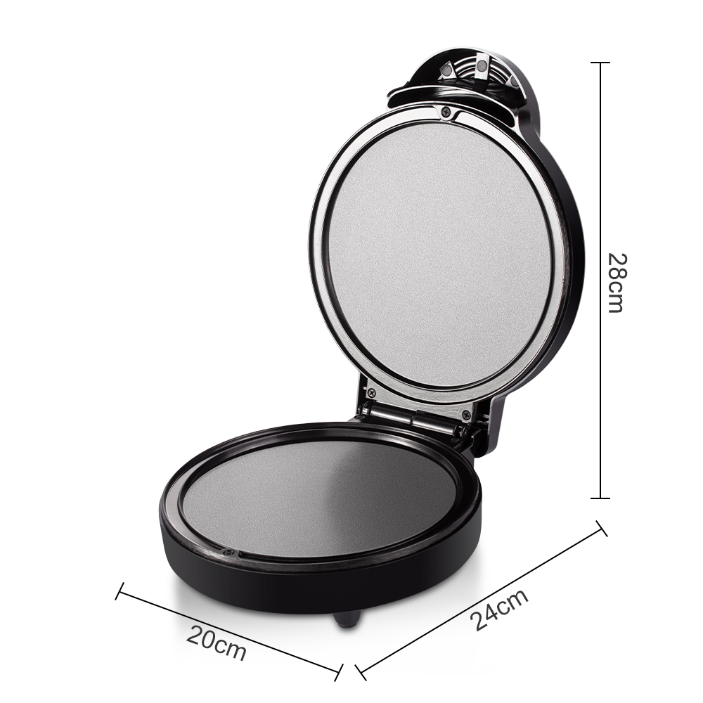 RAF European-standard cross-border new electric griddle, household double-sided heating pancake and thin crust machine, deep and large pizza pan Item Picture