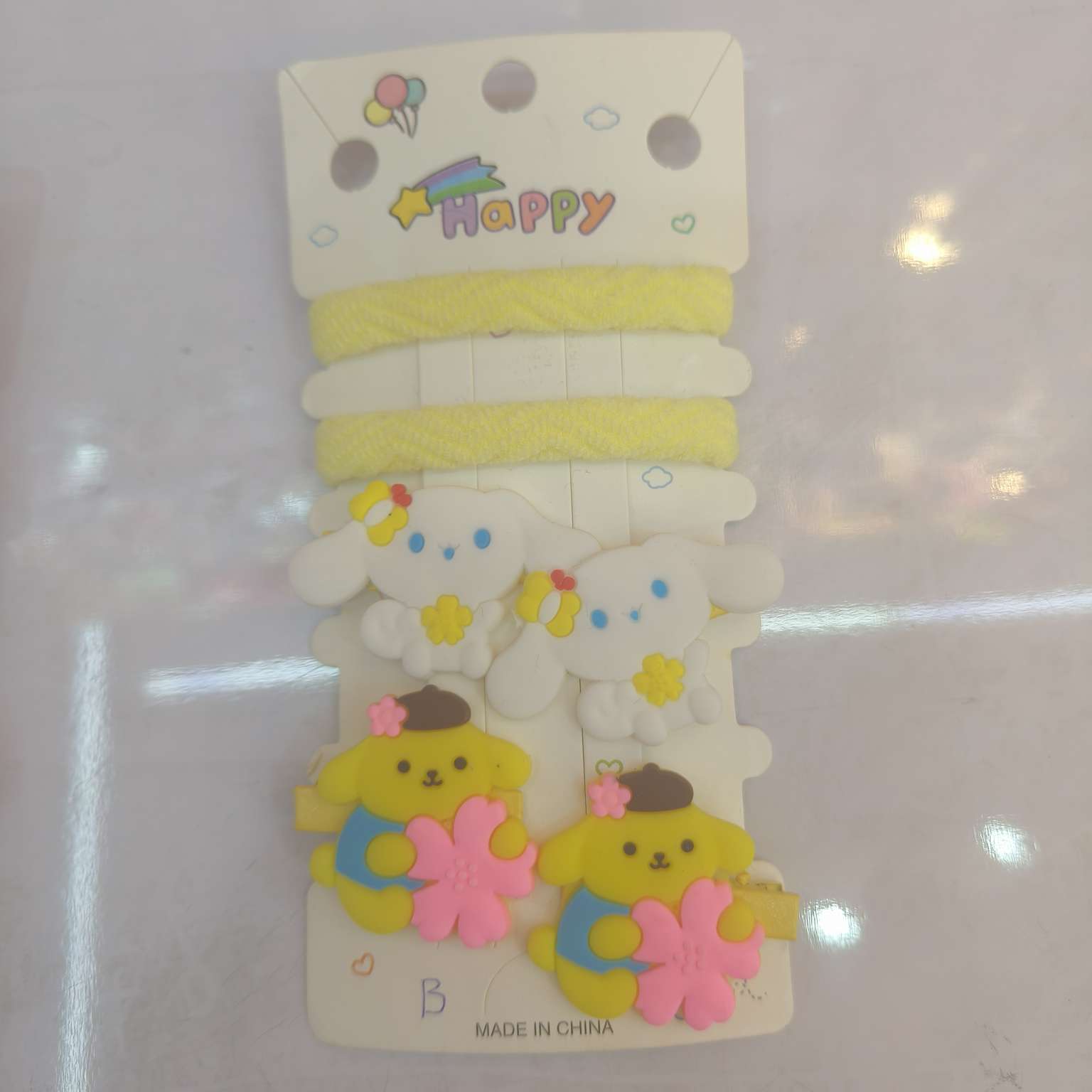 饰品专卖店 发梳头饰 皮筋可爱款 毛绒头饰 独特设计 Furniture系列 时尚女士发饰头饰皮筋产品图