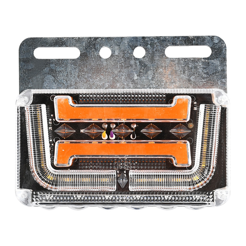 24VLED general side lights for flow trucks, truck side lights, width indicator lights, truck signal lights, and large vehicle side lights Item Picture