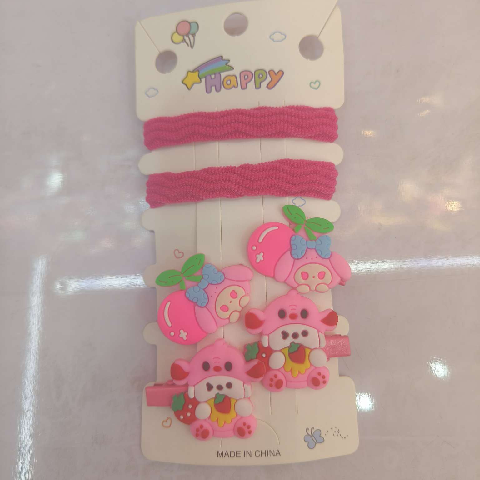 饰品专卖店 发梳头饰 皮筋可爱款 毛绒头饰 独特设计 Furniture系列 时尚女士发饰头饰皮筋详情图6