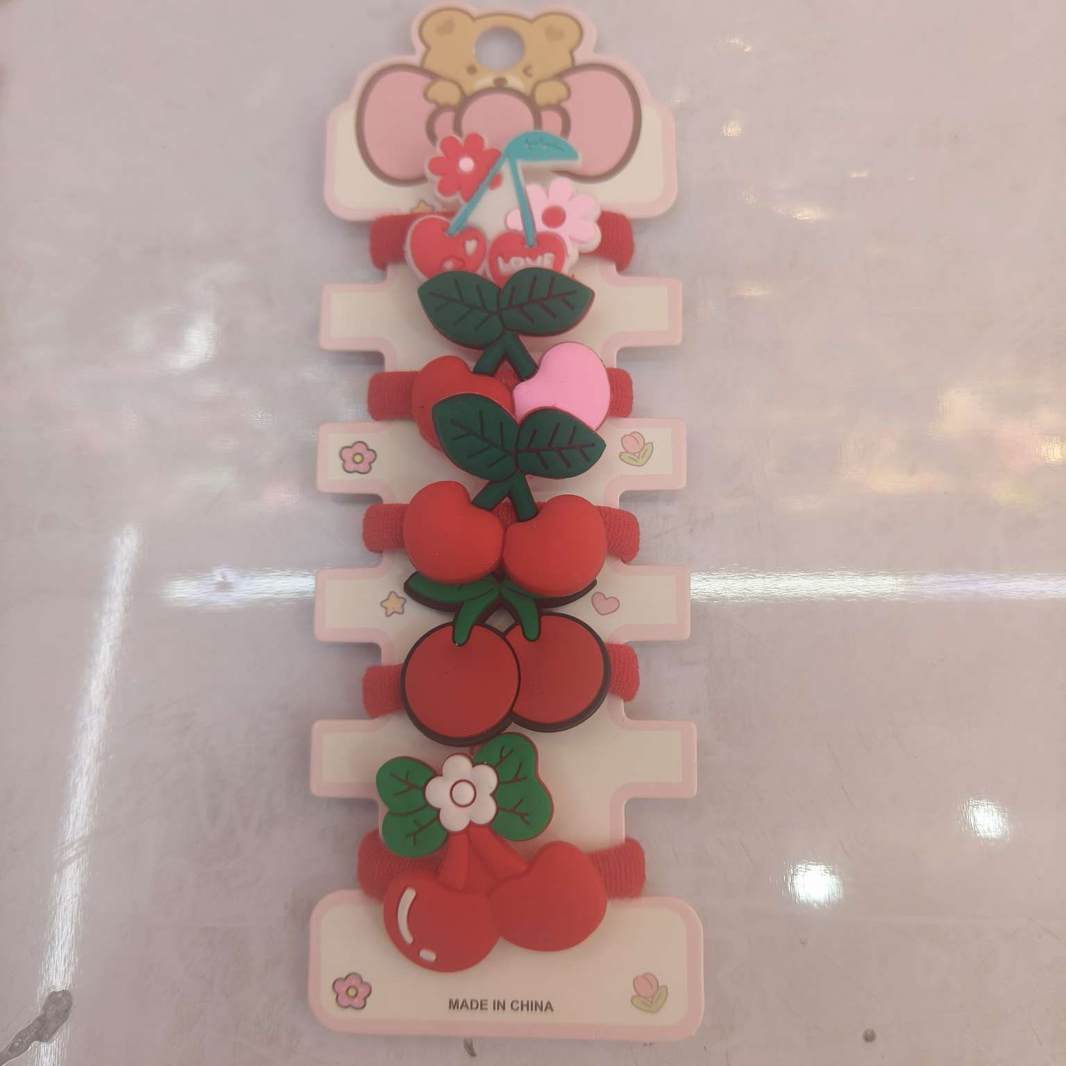 发梳头饰饰品 皮筋可爱毛绒款头饰 独特设计Furniture系列 时尚女士发饰皮筋装饰品详情图1