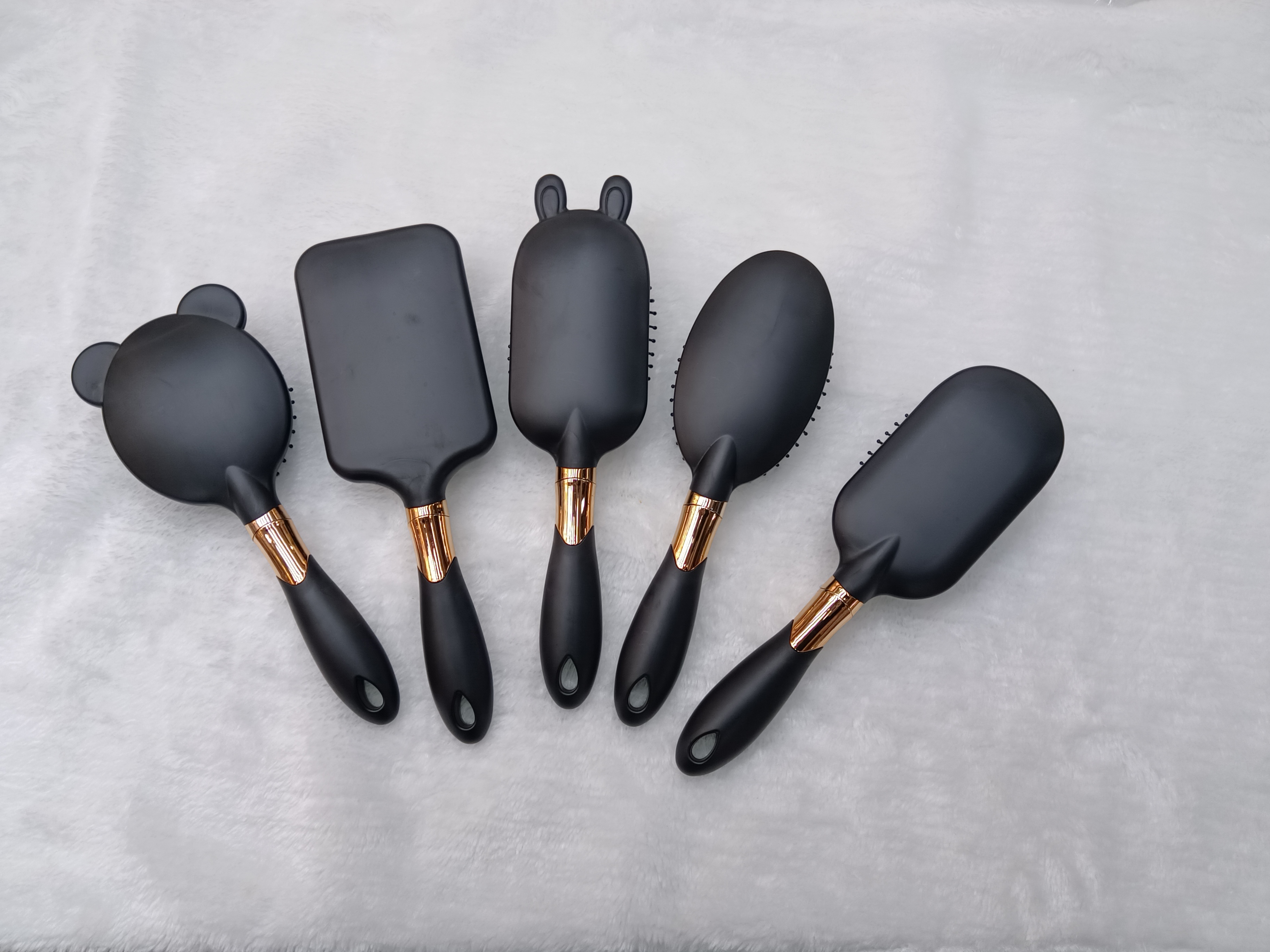 梳子/跨境梳子/塑料梳子/木梳/梳子镜子细节图