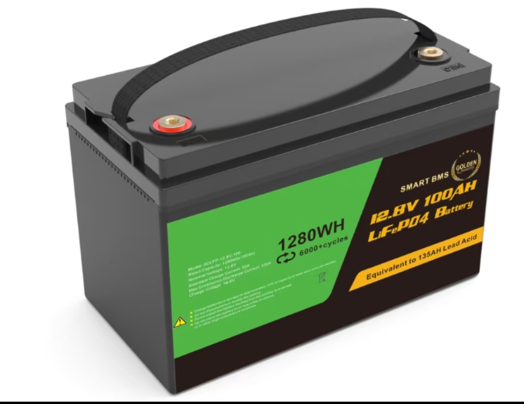 Lead-to-lithium battery charger Battery charger voltage: 12.8V Battery category: LiFePO4 Specification image