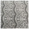 Spring and summer thin eyelash lace fabric beach blouse material, hollowed-out foreign trade clothing fabric, pure polyester non-elastic fabric Specification image