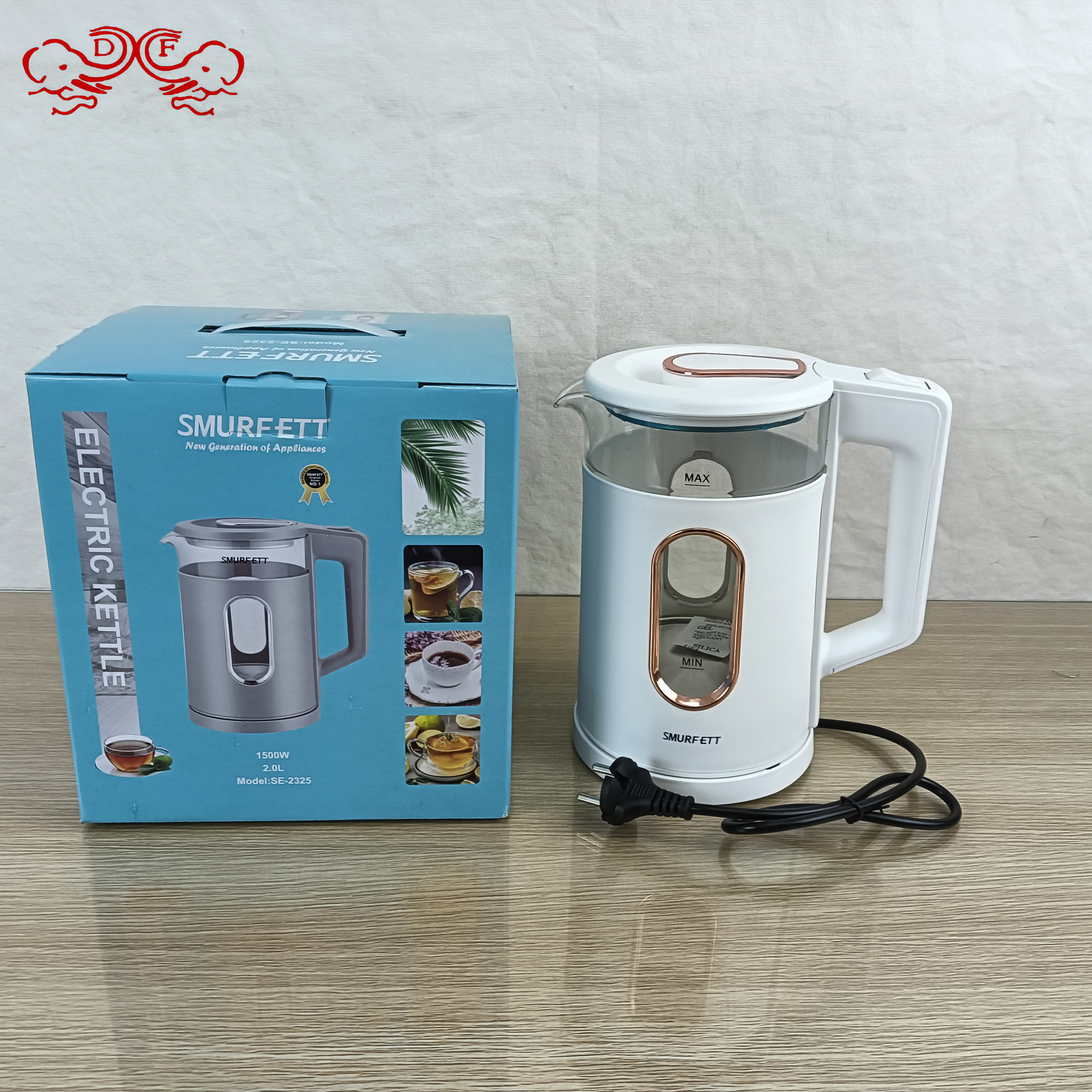 DF68862 High-end promotional gift: Glass health pot, decoction pot, integrated health pot, electric kettle, DF TRADINGHOUSE details Picture