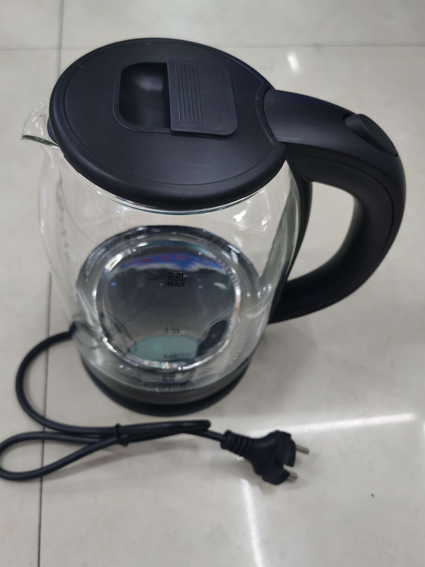 European standard glass electric kettle, household electric kettle, automatic power-off kettle, health care kettle, wholesale electric kettle, electrical electric kettle, mother-and-child kettle, steel water bottle, silicone electric kettle, electric kettle Specification drawing