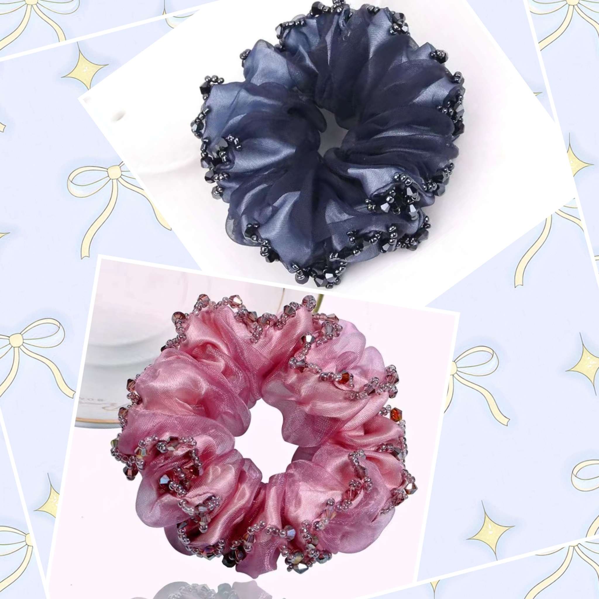 饰品店推荐 大肠发圈 头绳 发饰头饰 独特设计 发圈 简约时尚 大肠圈 美发配件