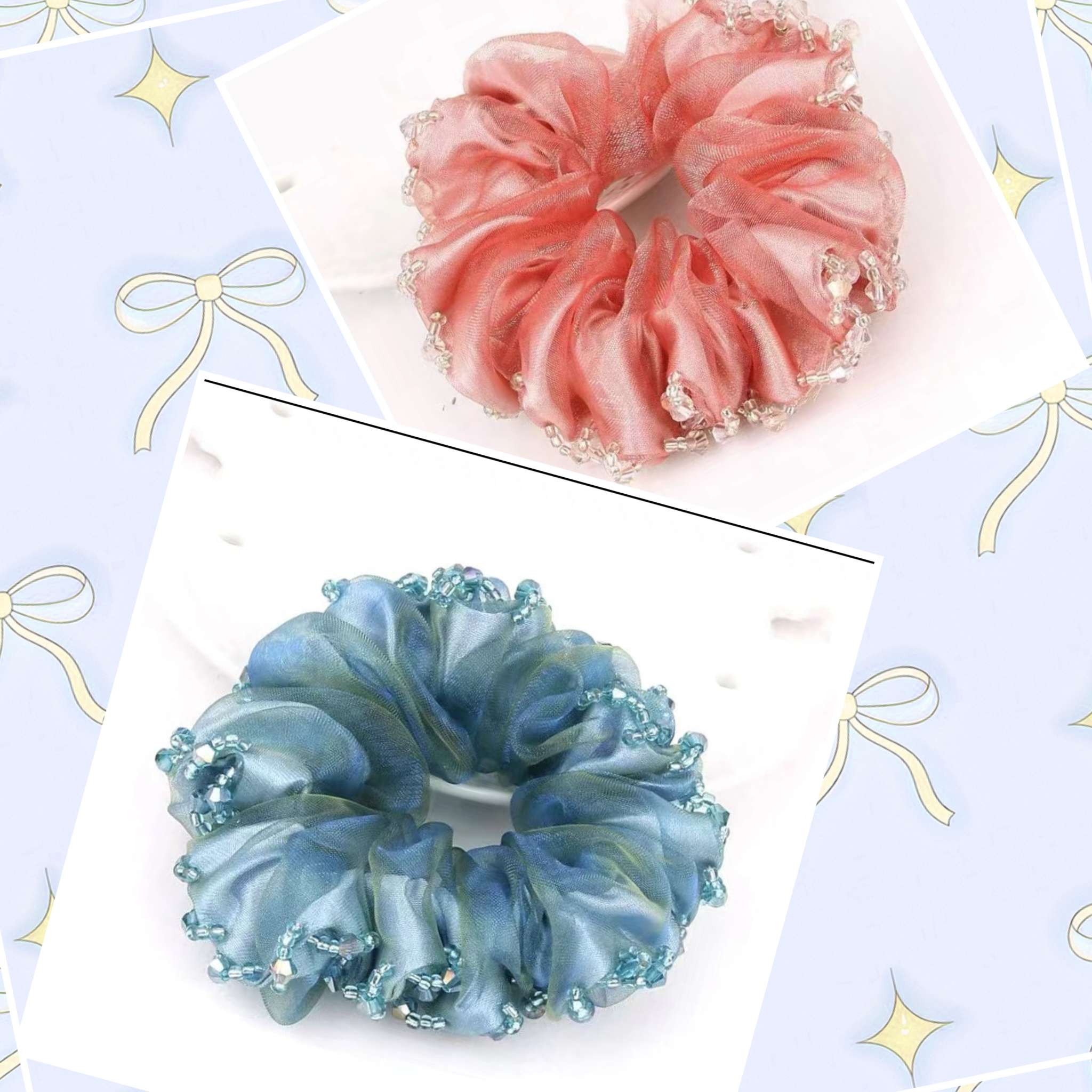 饰品店专卖大肠发圈 头绳发饰 头饰发圈 独特设计时尚女生必备精致大肠圈