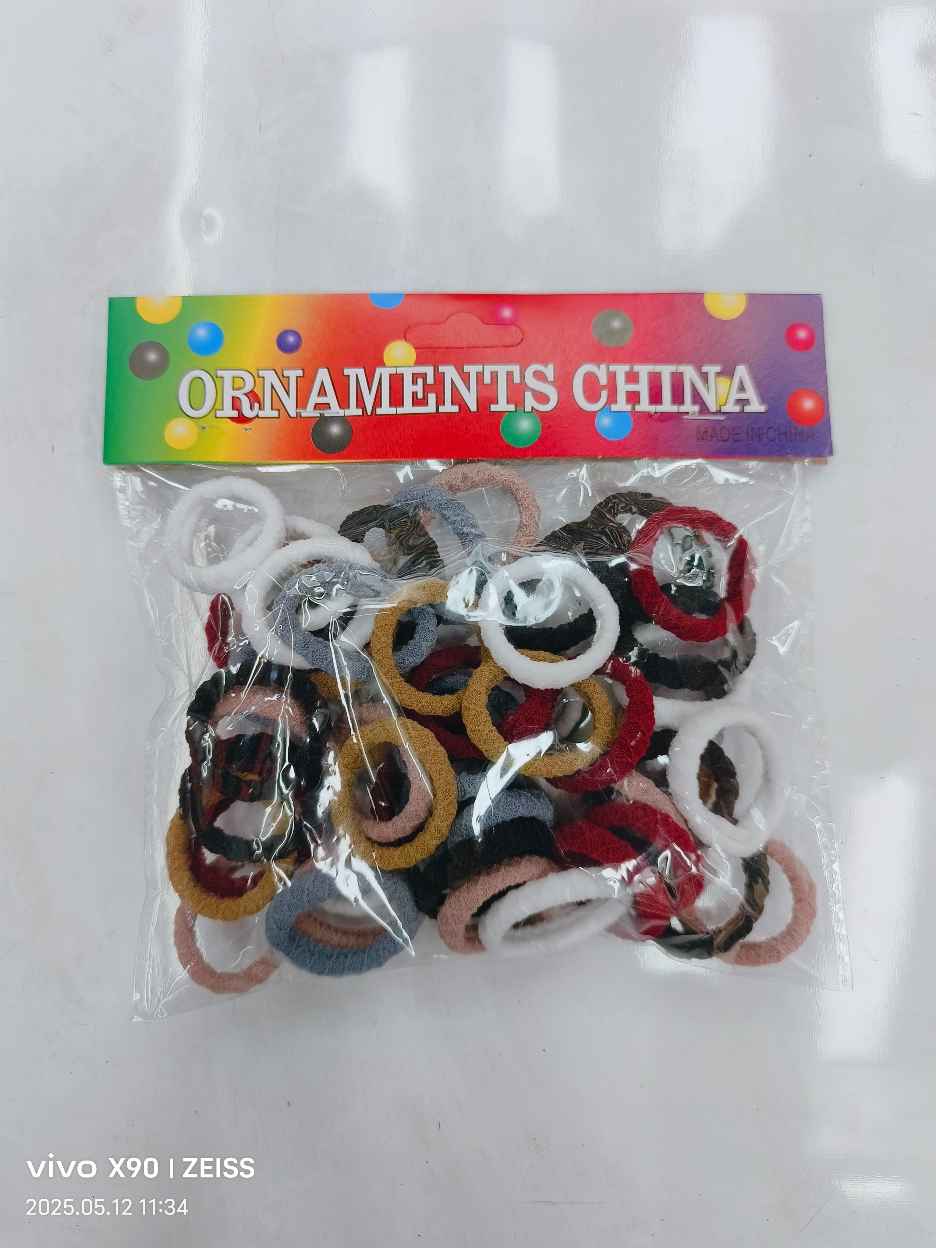 时尚潮流女士皮筋百搭头饰发饰君杰饰品71