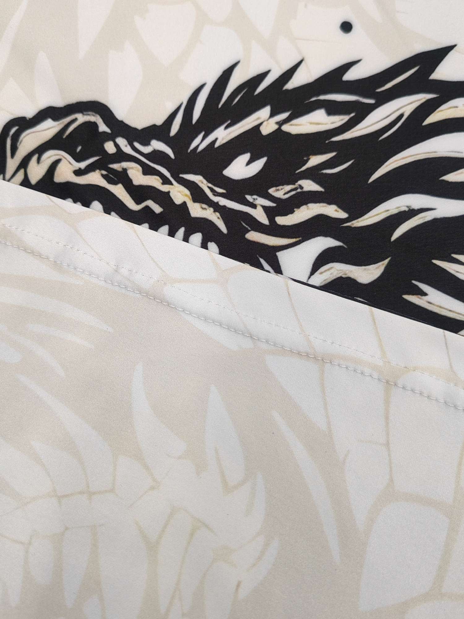 Cross-border sportswear, high-grade polyester and ammonia high-elasticity fabric, full-body printed sportswear, breathable and sweat-absorbent, professional sports and outdoor training sportswear, high-elasticity breathable and comfortable sportswear customization FG1616-2 detail image 13