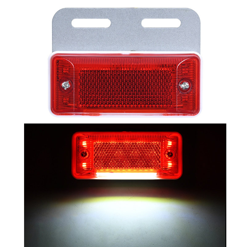 Factory direct sales of general-purpose side lights for trucks and vans, 12V and 24VLED ground side lights, side lights, width indicator lights, and truck side lights Specification drawing