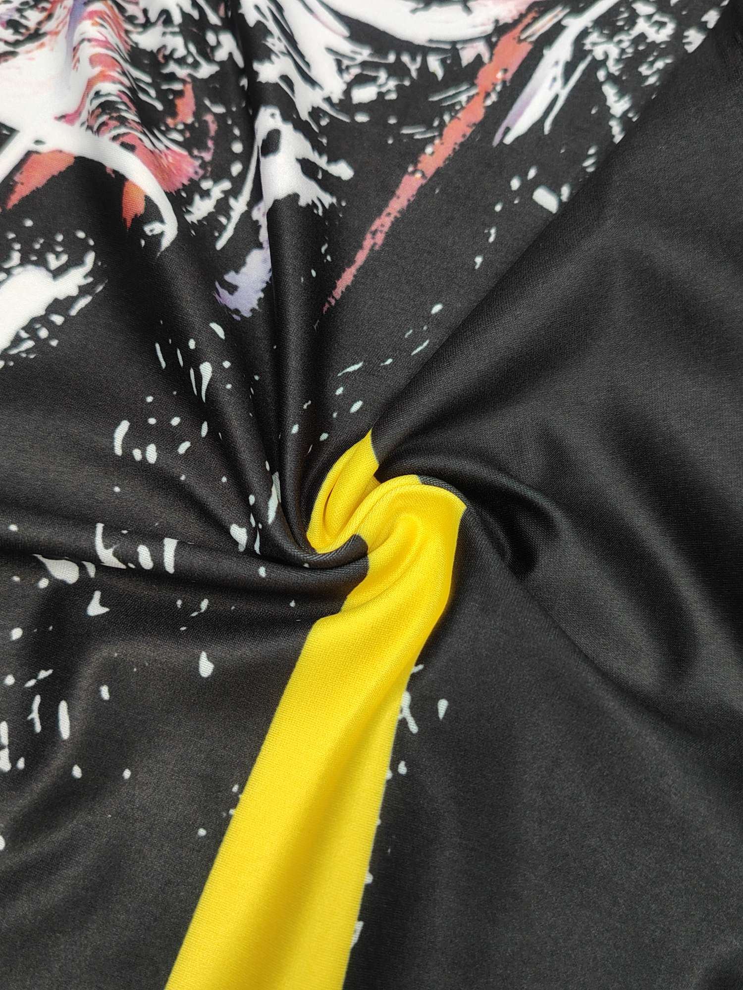 Cross-border sportswear, high-quality polyester and ammonia high-elasticity fabric, full-body printed sportswear, breathable and sweat-absorbent, professional sports and outdoor training sportswear, high-elasticity breathable and comfortable sportswear customization FG1616-1 detail image 13