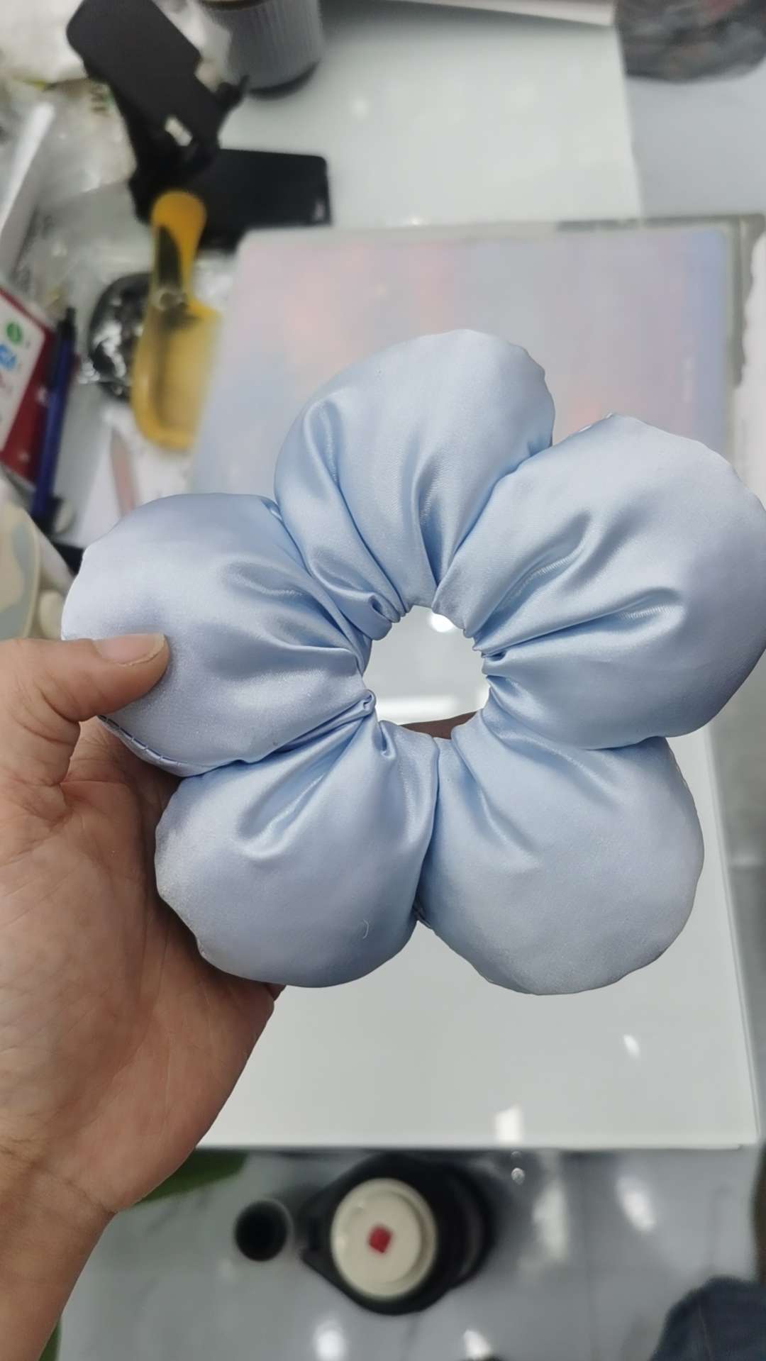 时尚饰品大肠发圈头绳 发饰头饰女士优雅发圈 气质大肠圈头发装饰品大肠发圈发圈头绳饰品产品图