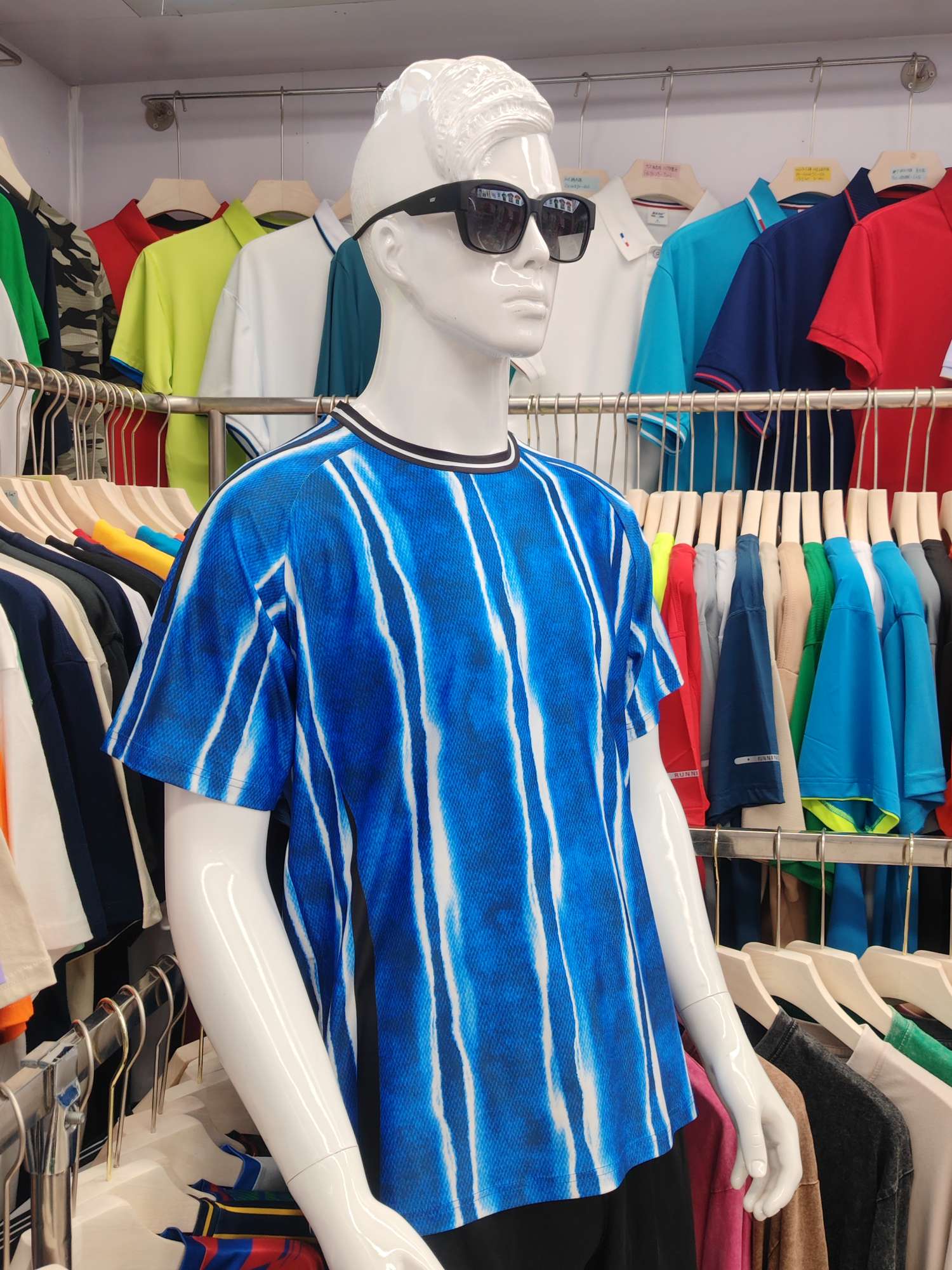 Cross-border sportswear, high-grade polyester and ammonia high-elasticity fabric, full-body printed sportswear, breathable and sweat-absorbent, professional sports and outdoor training sportswear, high-elasticity breathable and comfortable sportswear customization FG1616-7