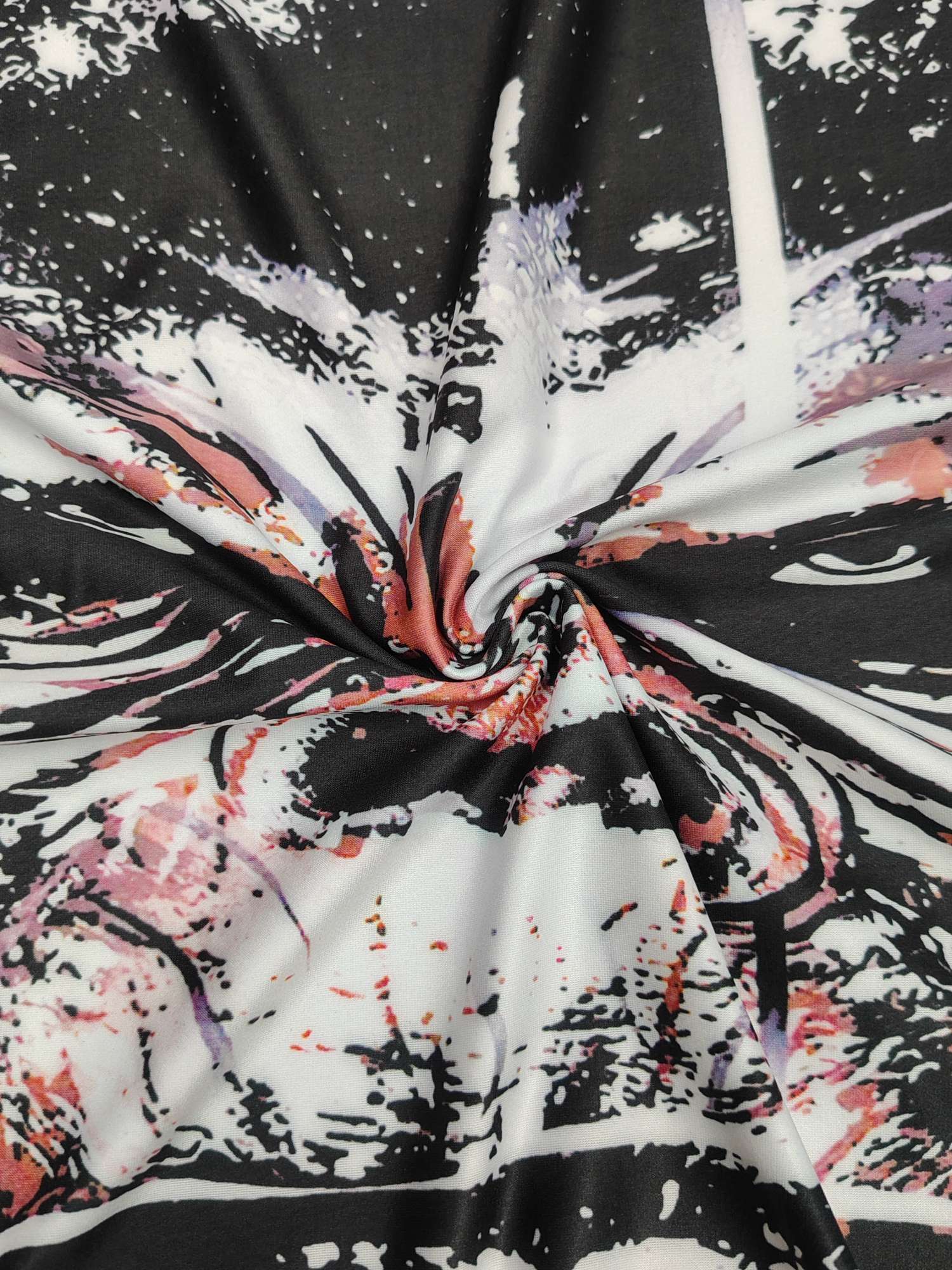 Cross-border sportswear, high-quality polyester and ammonia high-elasticity fabric, full-body printed sportswear, breathable and sweat-absorbent, professional sports and outdoor training sportswear, high-elasticity breathable and comfortable sportswear customization FG1616-1 detail image 12